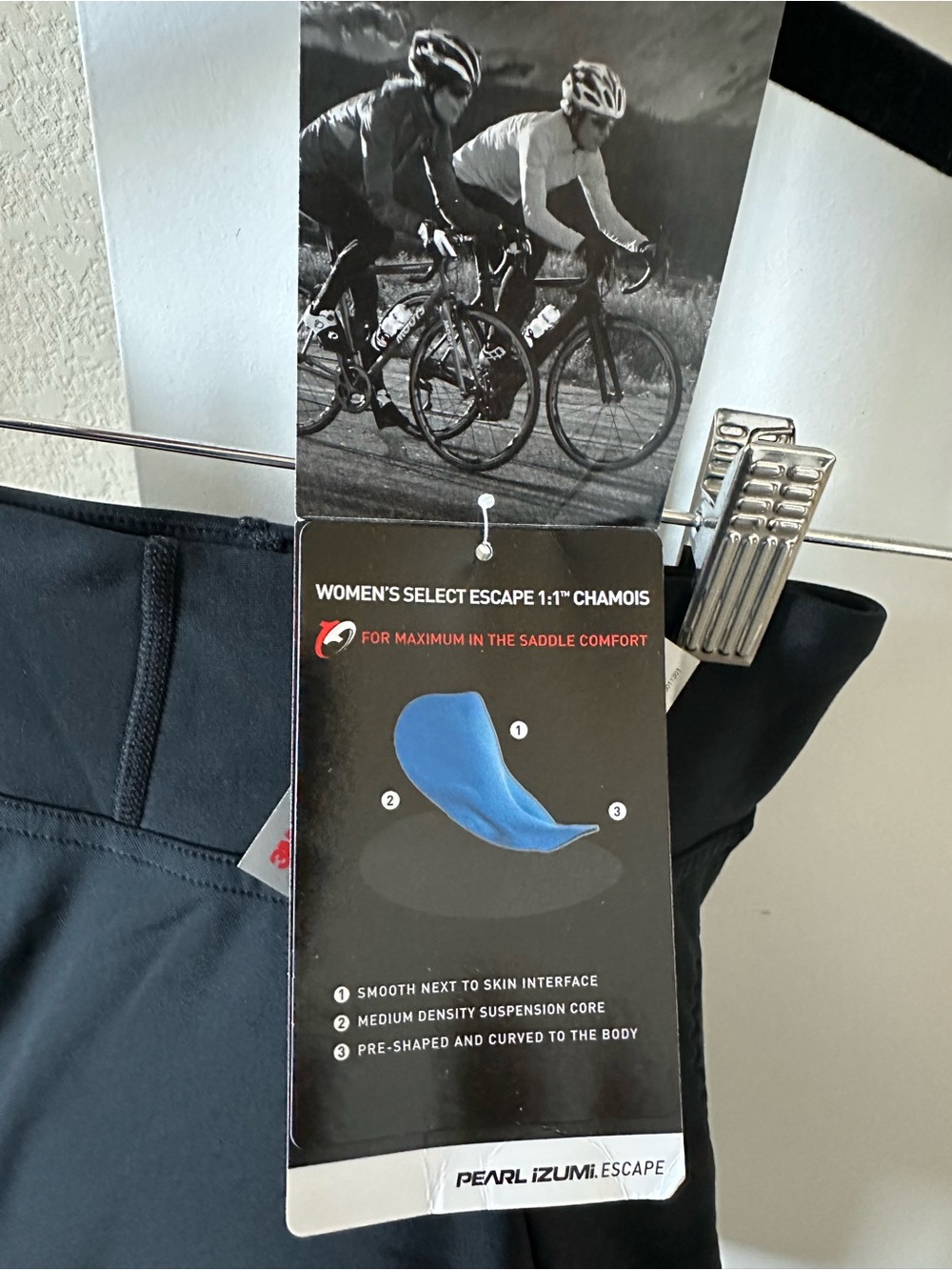 NWT Pearl Izumi Women’s Escape Quest Cycling Shorts – Size Small – Black - Picture 5 of 16